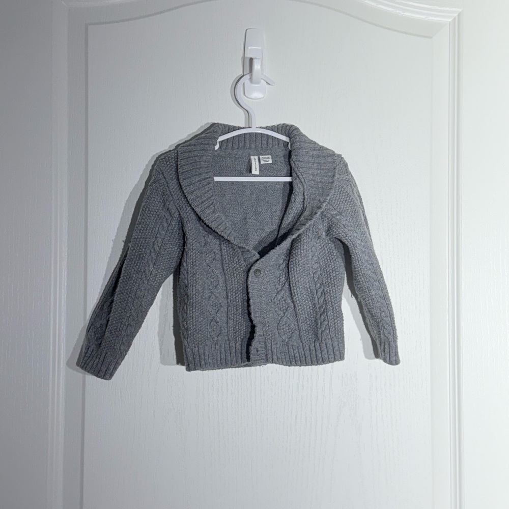 Janie and Jack Gray Boys Sweater - Picture 1 of 5